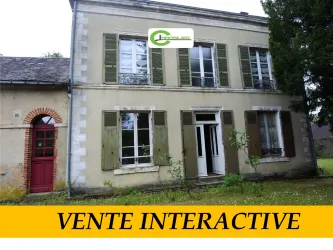VENTE INTERACTIVE maison à vendre LA FERTE BERNARD - CENTRE-VILLE